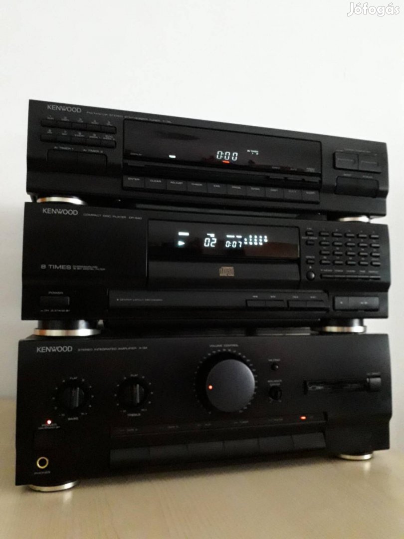 Kenwood A 34 Erősítő DP 940 CD Szett Tuner Nélkül Eladó 