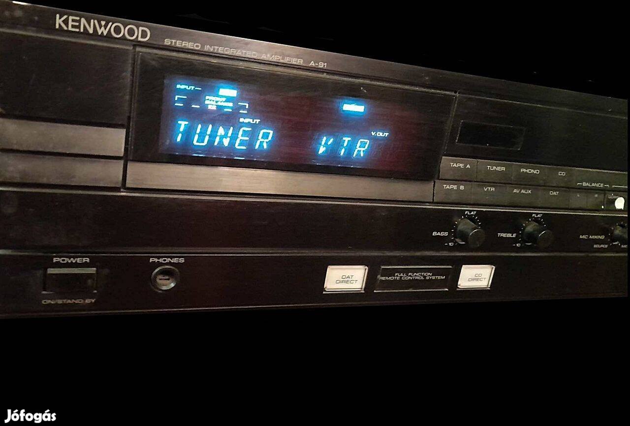 Kenwood A-91 stereo erősítő 2x100W