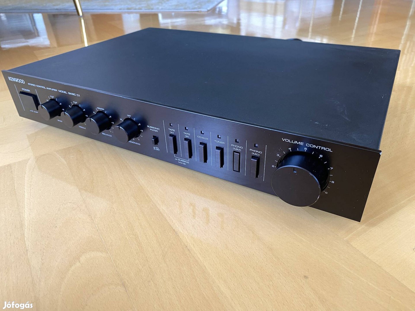 Kenwood Basic C1 sztereo előerősítő preamp MC MM phono