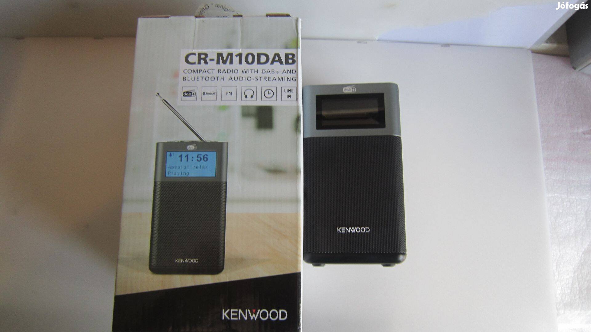 Kenwood CR-M10DAB BLUETOOTH újszerű rádió akcióban