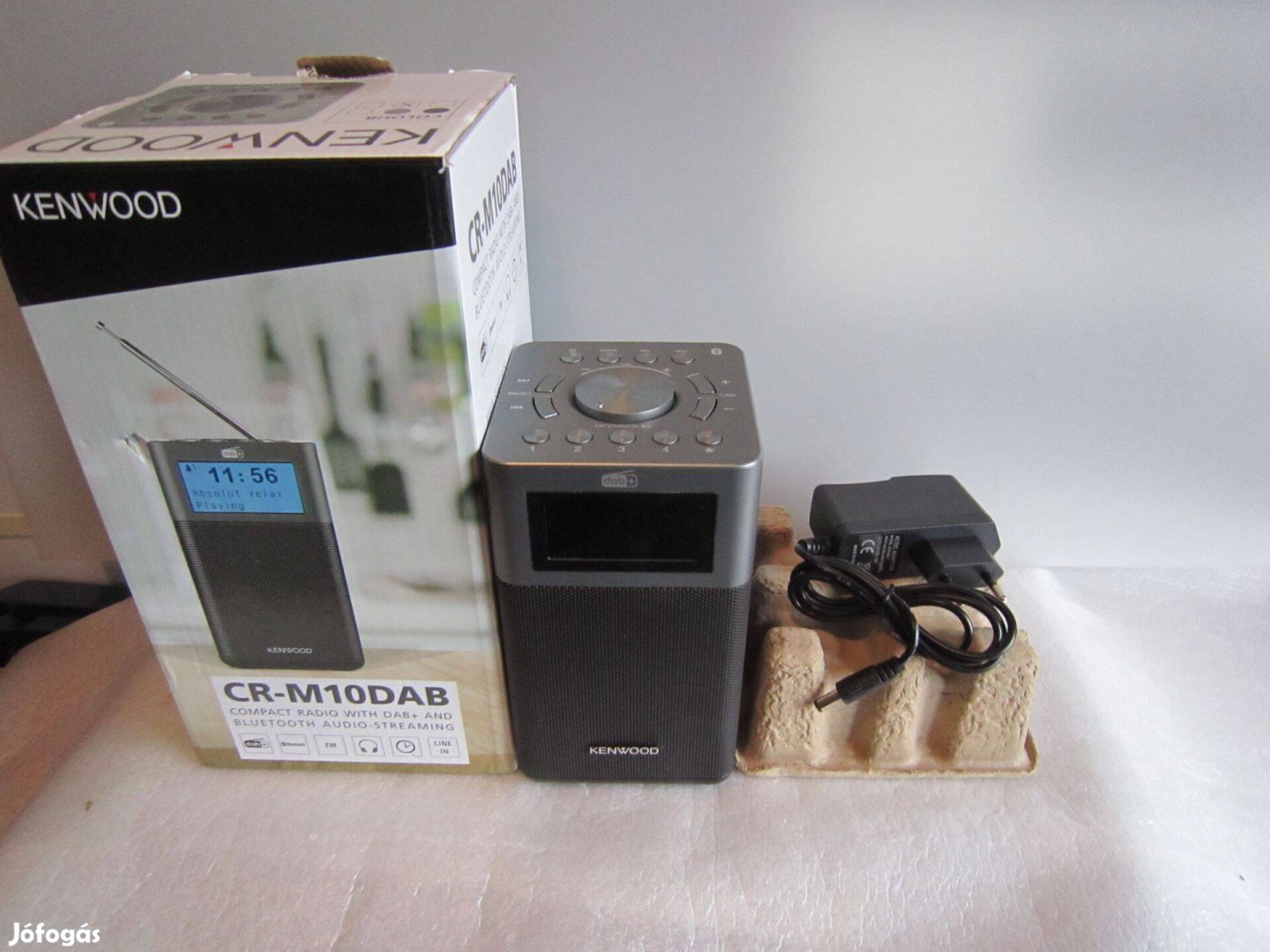 Kenwood CR-M10DAB BLUETOOTH újszerű rádió akcióban