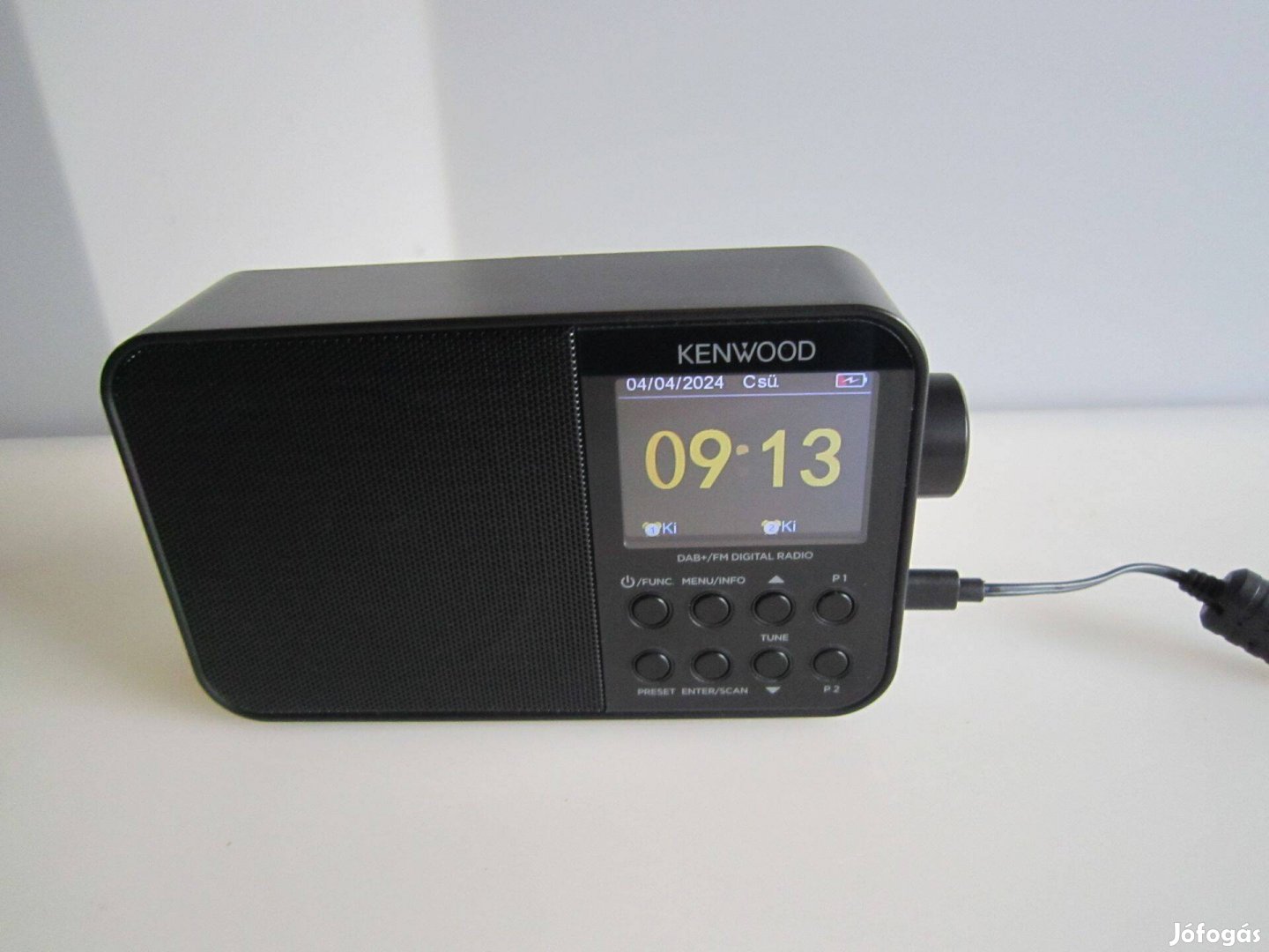 Kenwood CR-M10DAB Hordozható Mikro Bluetooth + rádió akcióban