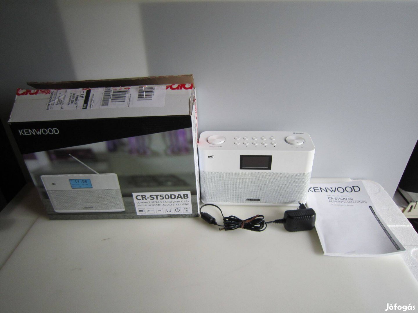 Kenwood CR-ST50DAB BLUETOOTH rádió akcióban