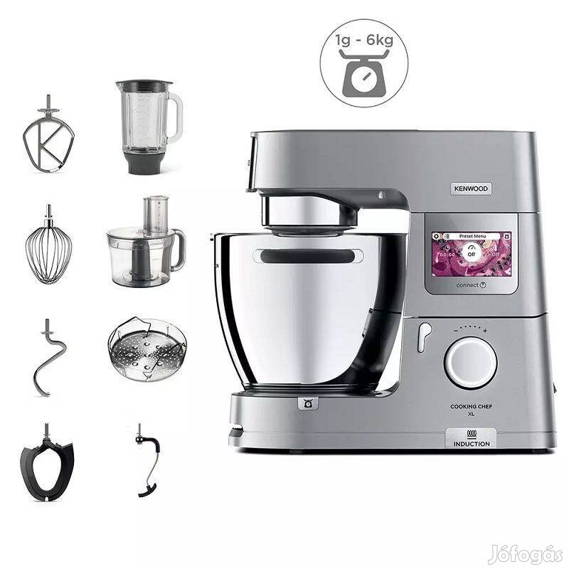 Kenwood Cooking Chef XL Kcl95.424SI konyhai robotgép, beépített mérleg