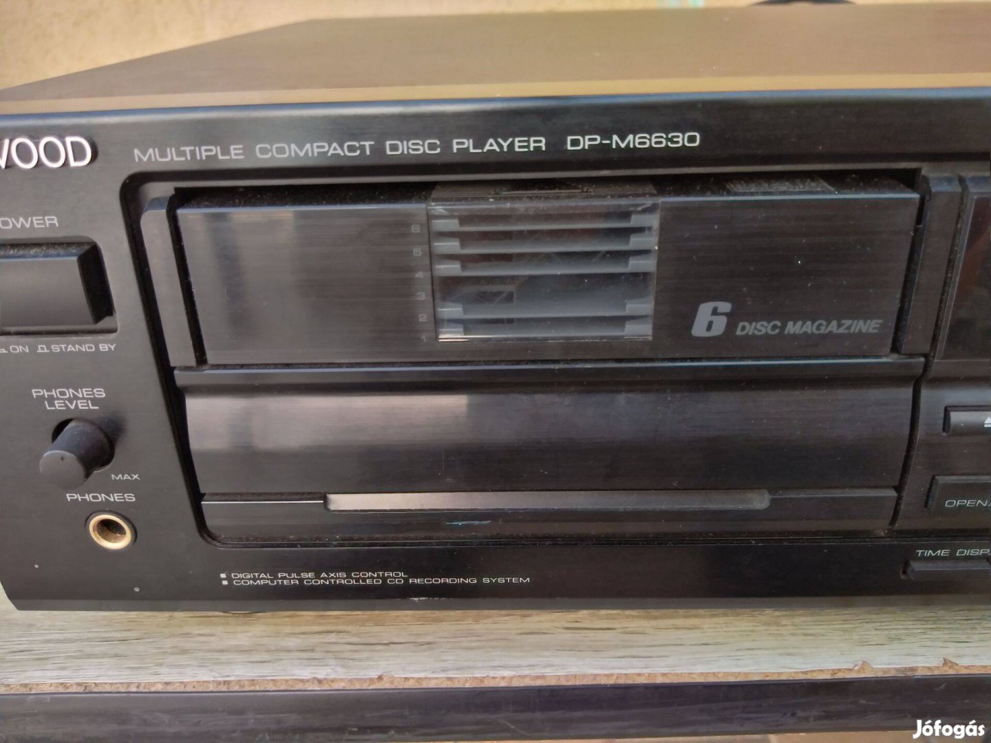 Kenwood Digidális DISC Player- 1 Vagy 6-Diszk 5000FT