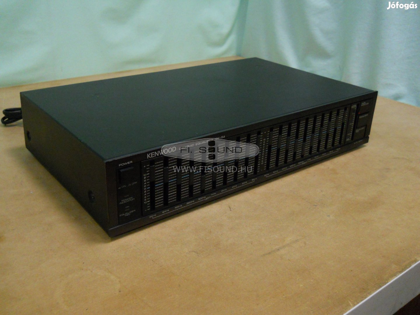 Kenwood GE-54 ,2x10 sávos grafikus equalizer