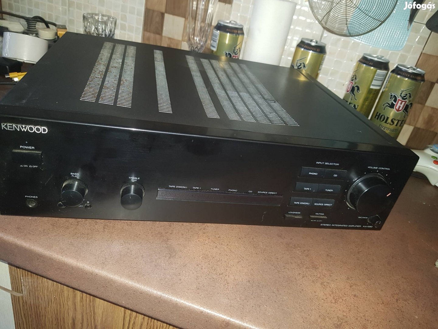 Kenwood KA-1080 4 csatornás erősítő szép allapotban 