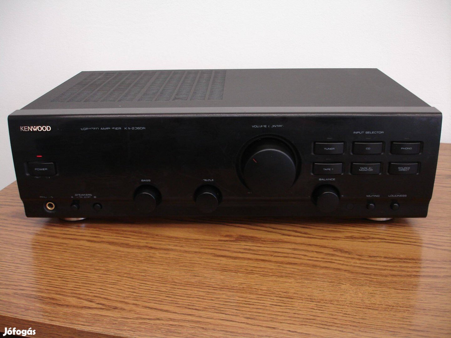 Kenwood KA-2060R minőségi Hifi sztereó erősítő 170W 44cm szélességű H