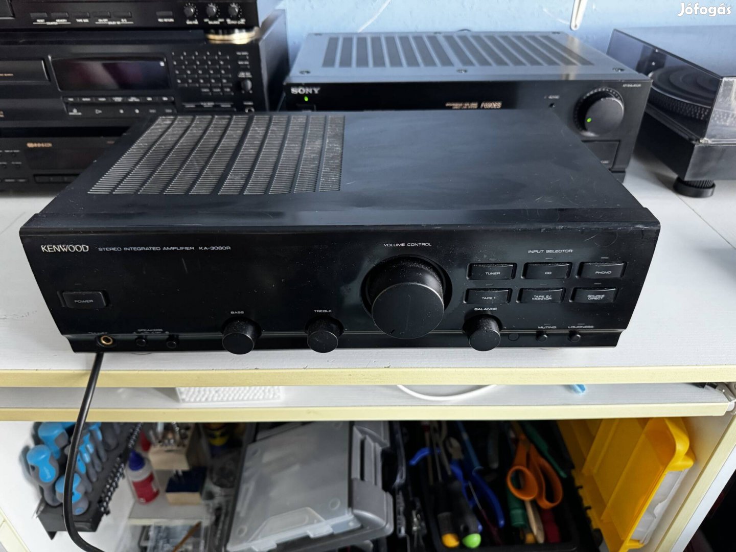 Kenwood KA 3060r sztereó erősítő hibás