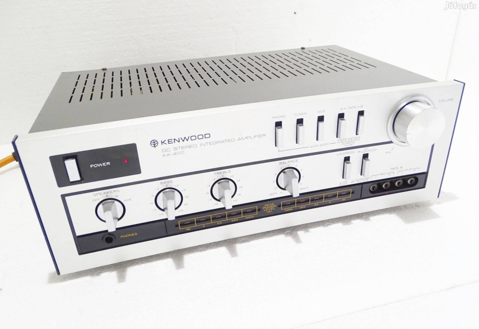 Kenwood KA-400 integrált sztereó erősítő ezüst