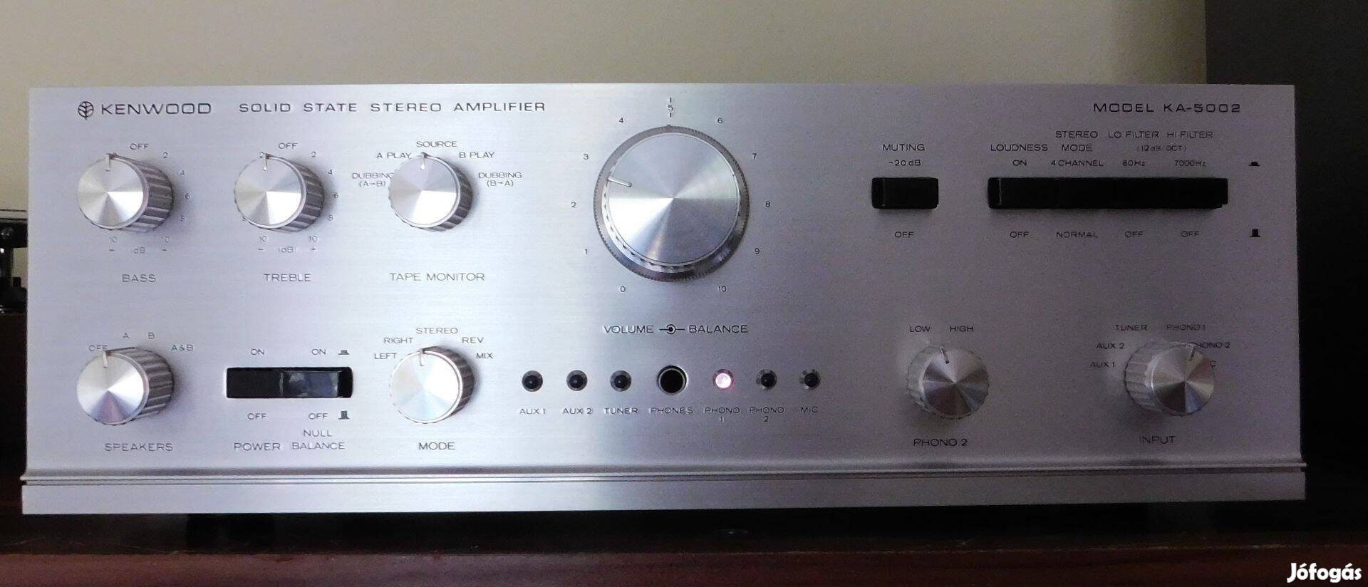 Kenwood KA 5002 erősítő