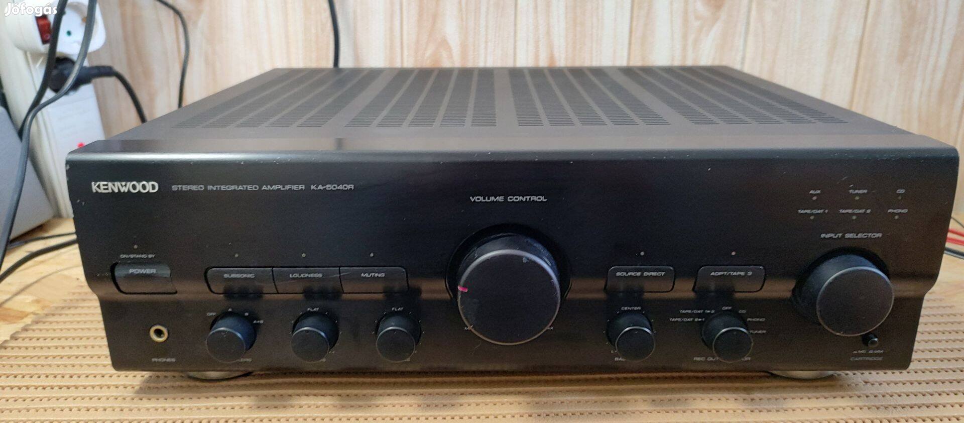 Kenwood KA-5040R, hangfalakhoz való erősítő, működő állapot, garancia