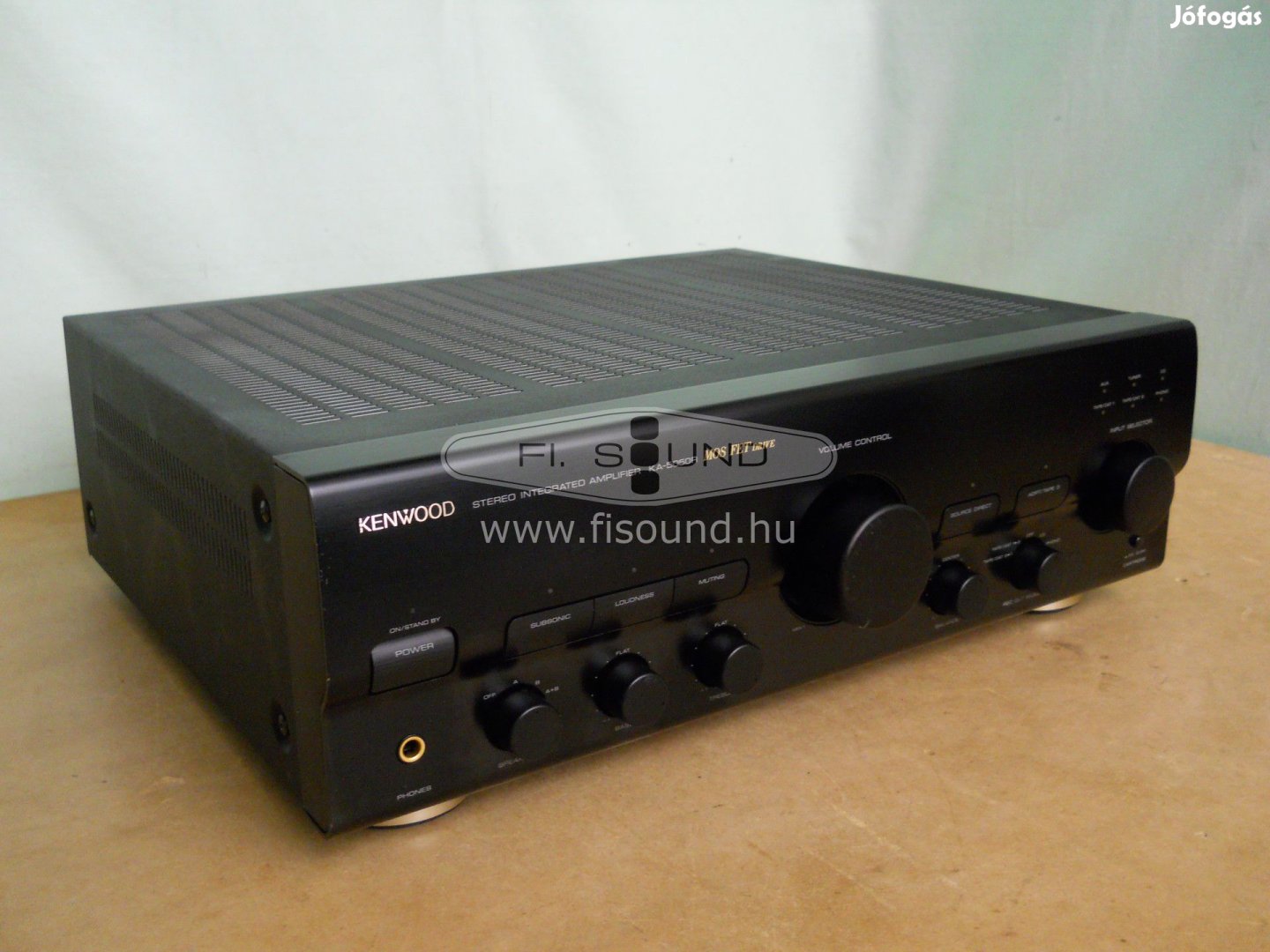 Kenwood KA-5050R ,2x120W,4-16 ohm,4 hangfalas sztereo erősítő