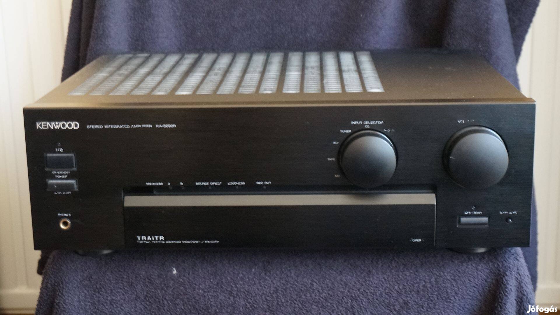 Kenwood KA-5090R sztereó erősítő újszerű , távirányító
