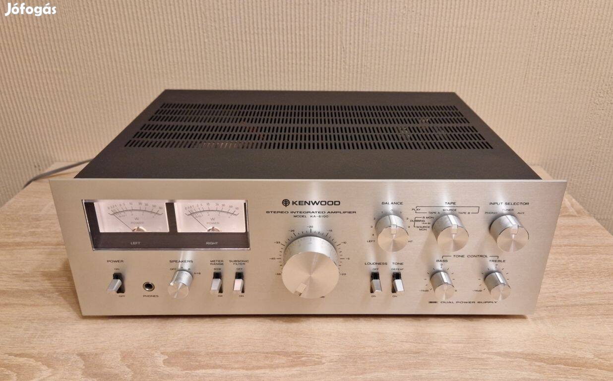 Kenwood KA-6100 sztereó erősítő vintage