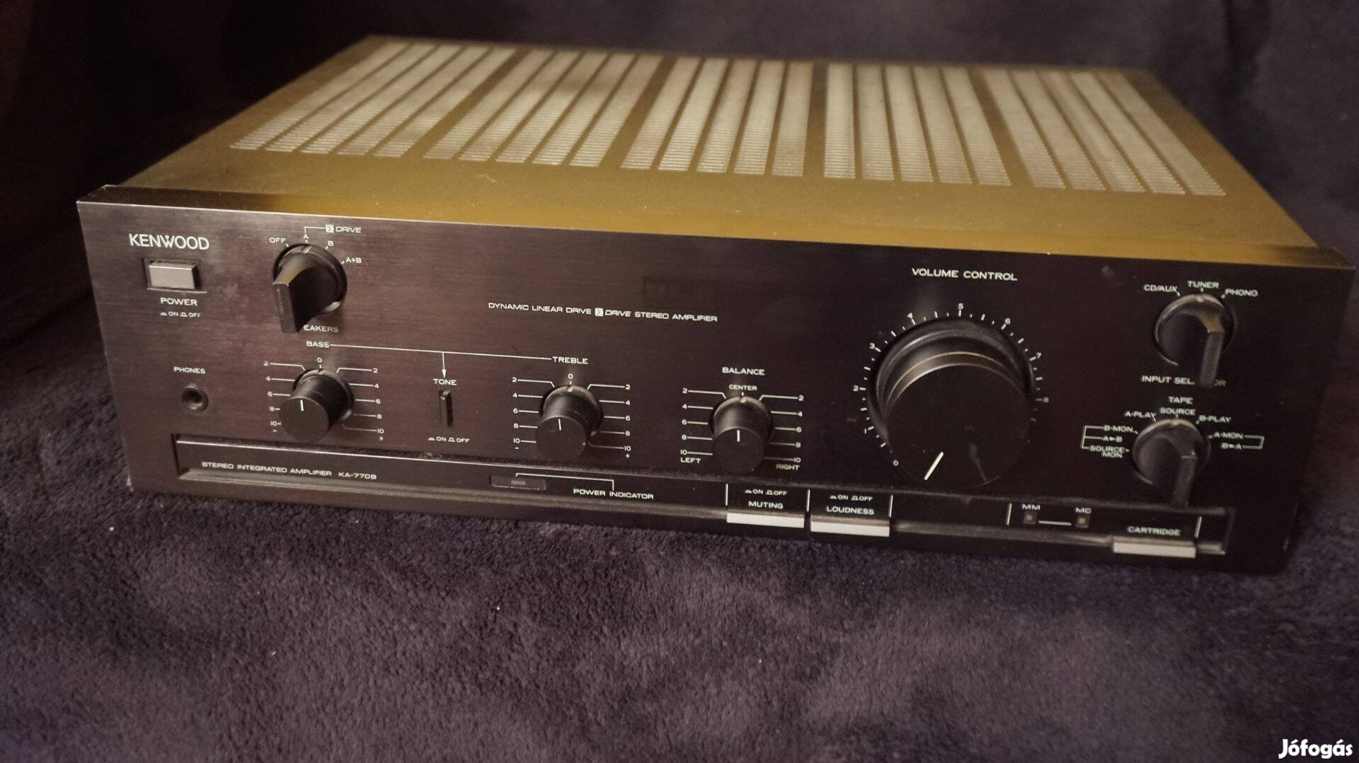 Kenwood KA-770 valamikori csúcs sztereó erősítő Hibás