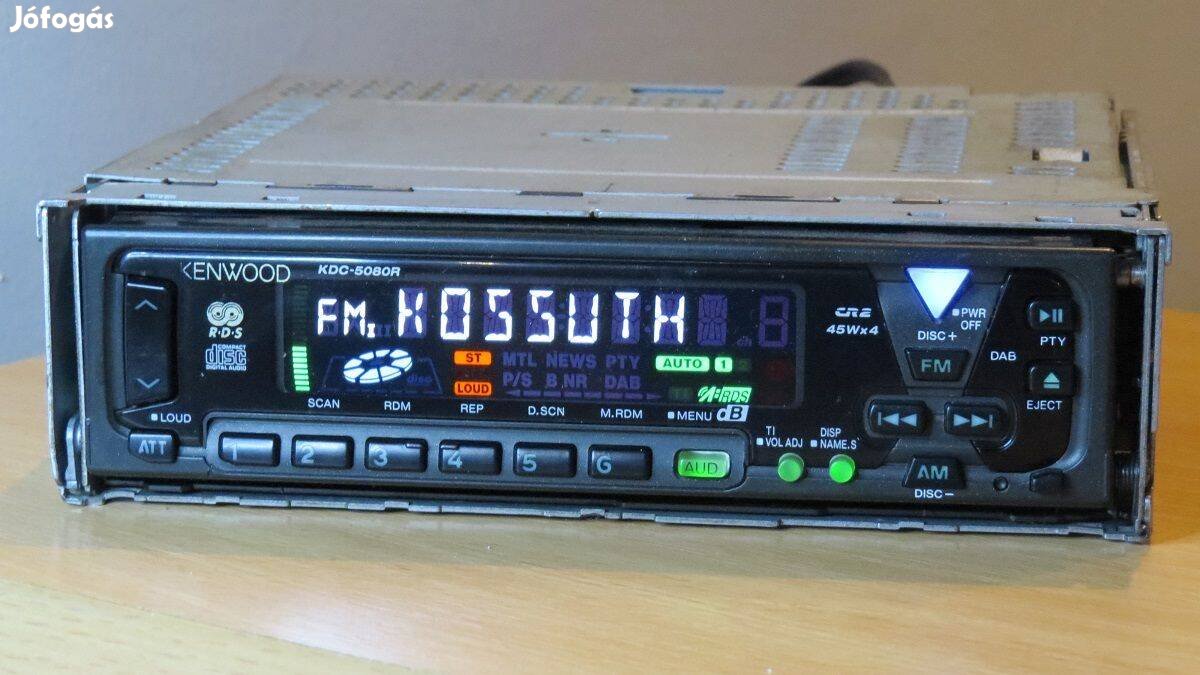 Kenwood KDC-5080R cd rádió autórádió fejegység