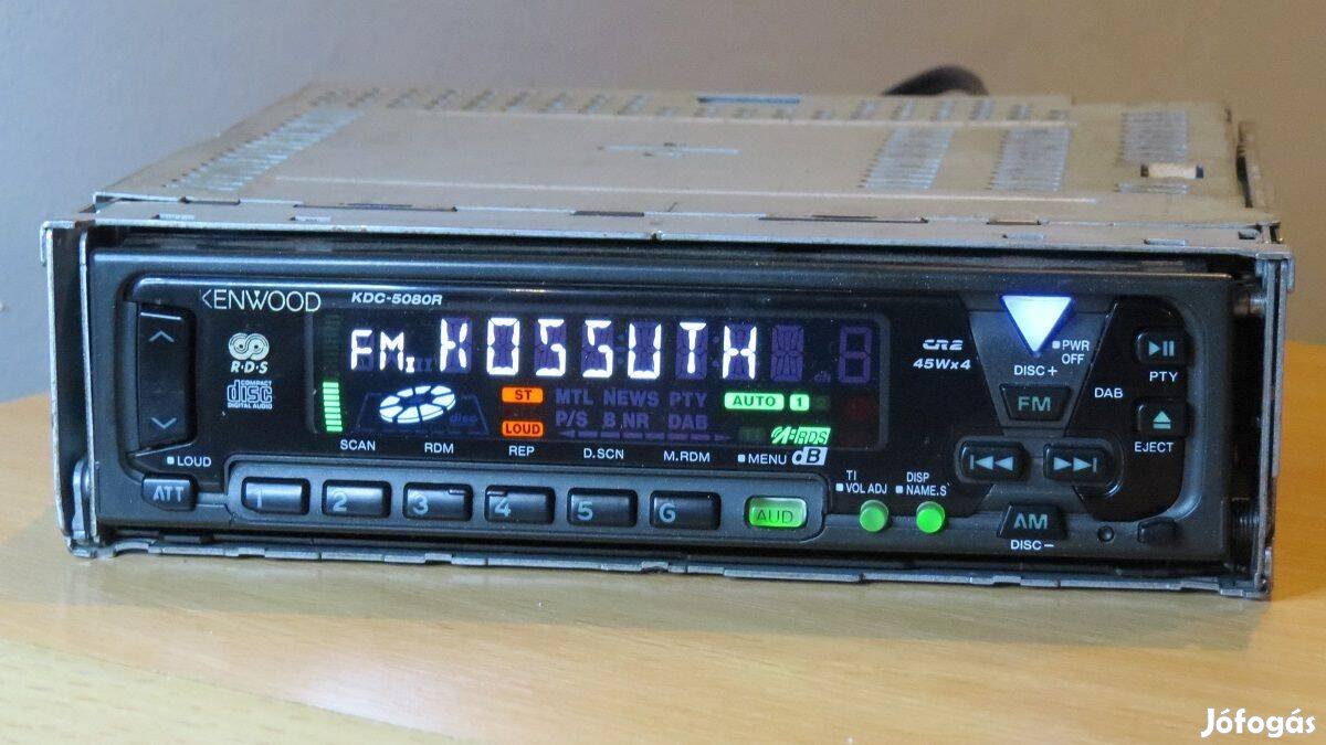 Kenwood KDC-5080R cd rádió autórádió fejegység