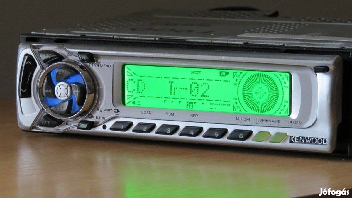 Kenwood KDC-MV6521 cd rádió autórádió fejegység