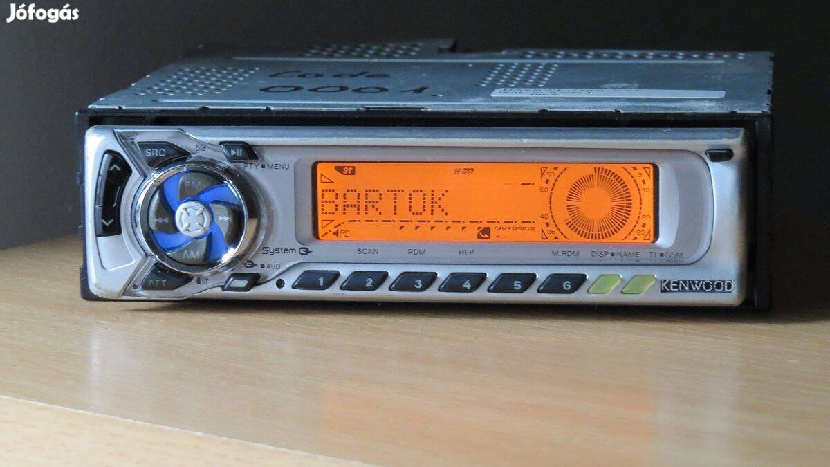 Kenwood KDC-MV6521 cd rádió autórádió fejegység