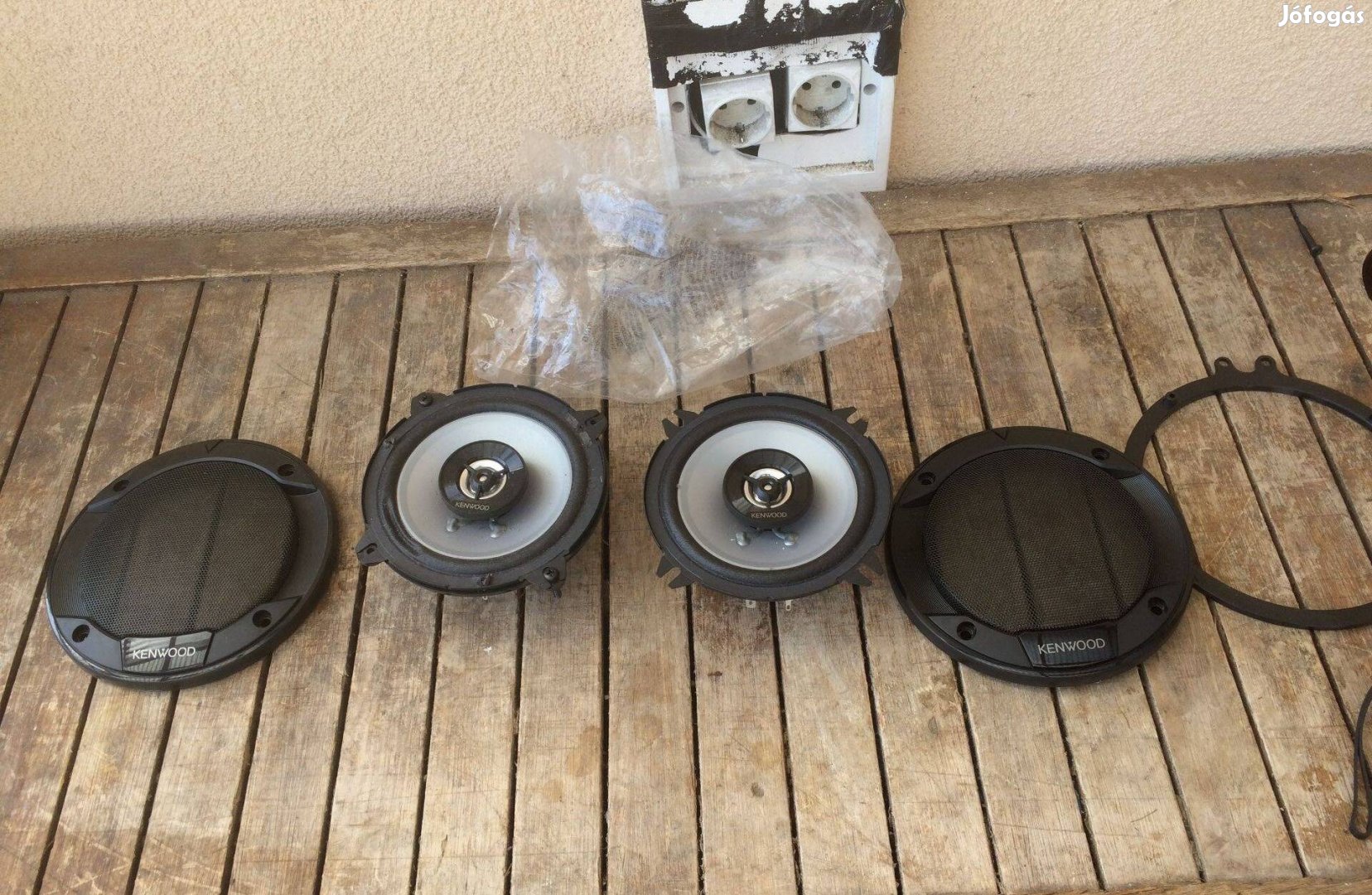 Kenwood KFC-S1366 13cm-es 2 utas Coax Autó hangszóró