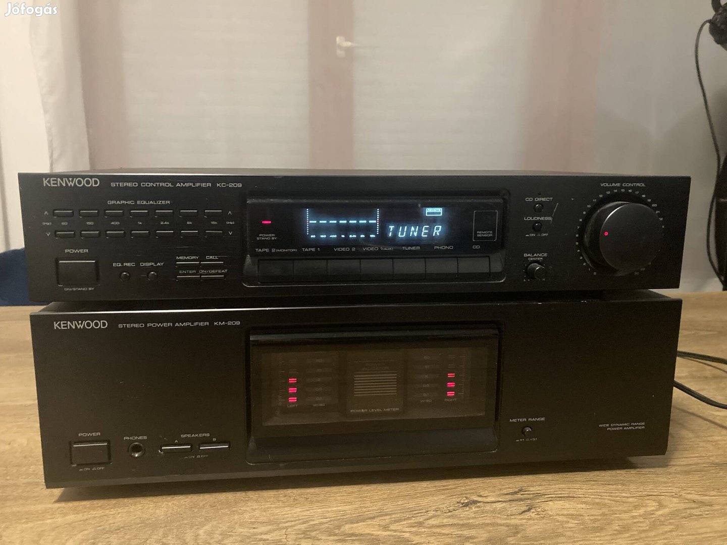 Kenwood KM-209 KC-209 Elő és Végfok