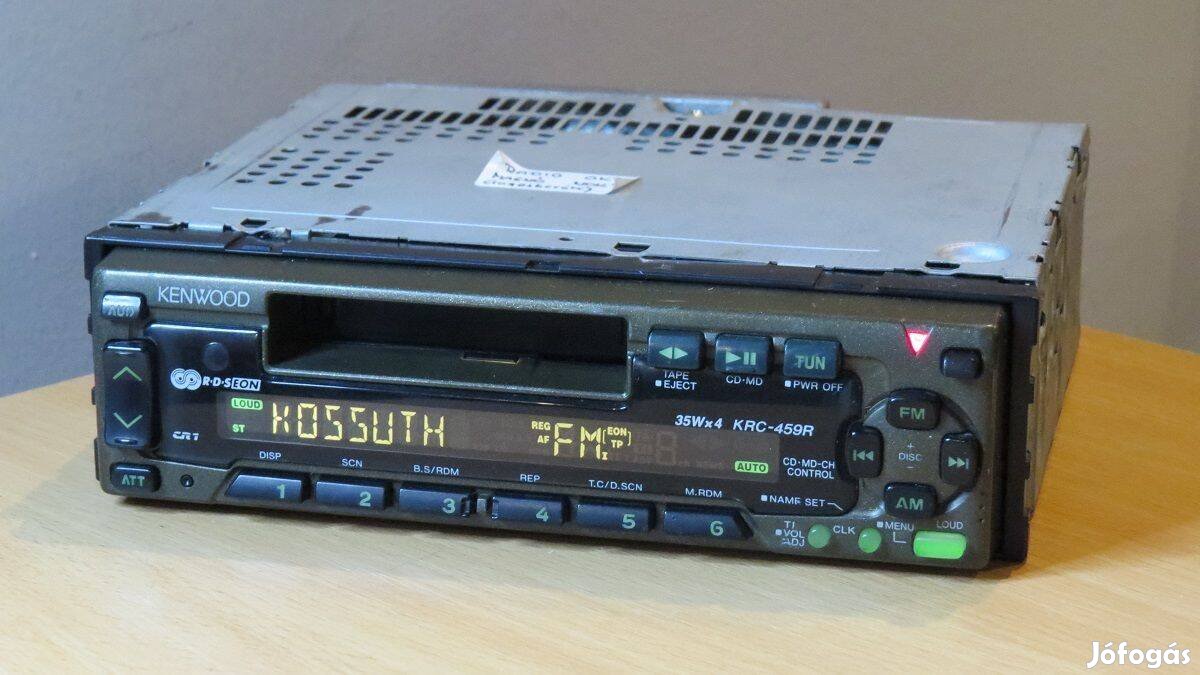 Kenwood KRC-459R régi retro rádió autórádió magnó