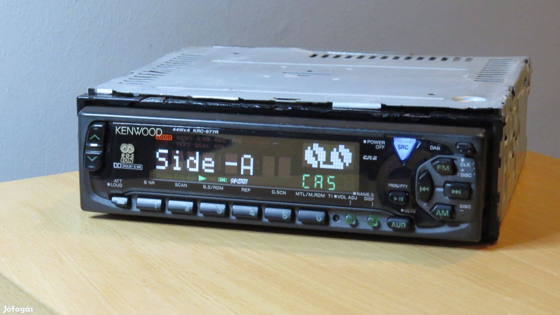 Kenwood KRC-677R retro autórádió - hibás