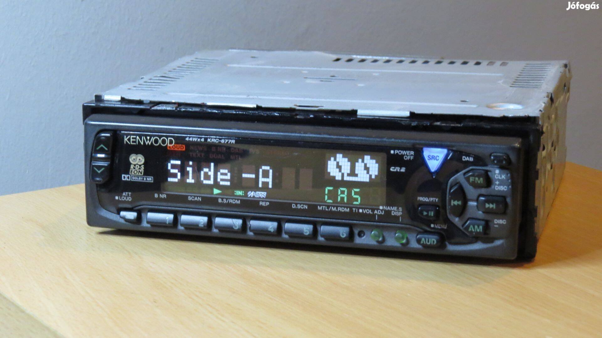 Kenwood KRC-677R retro autórádió - hibás