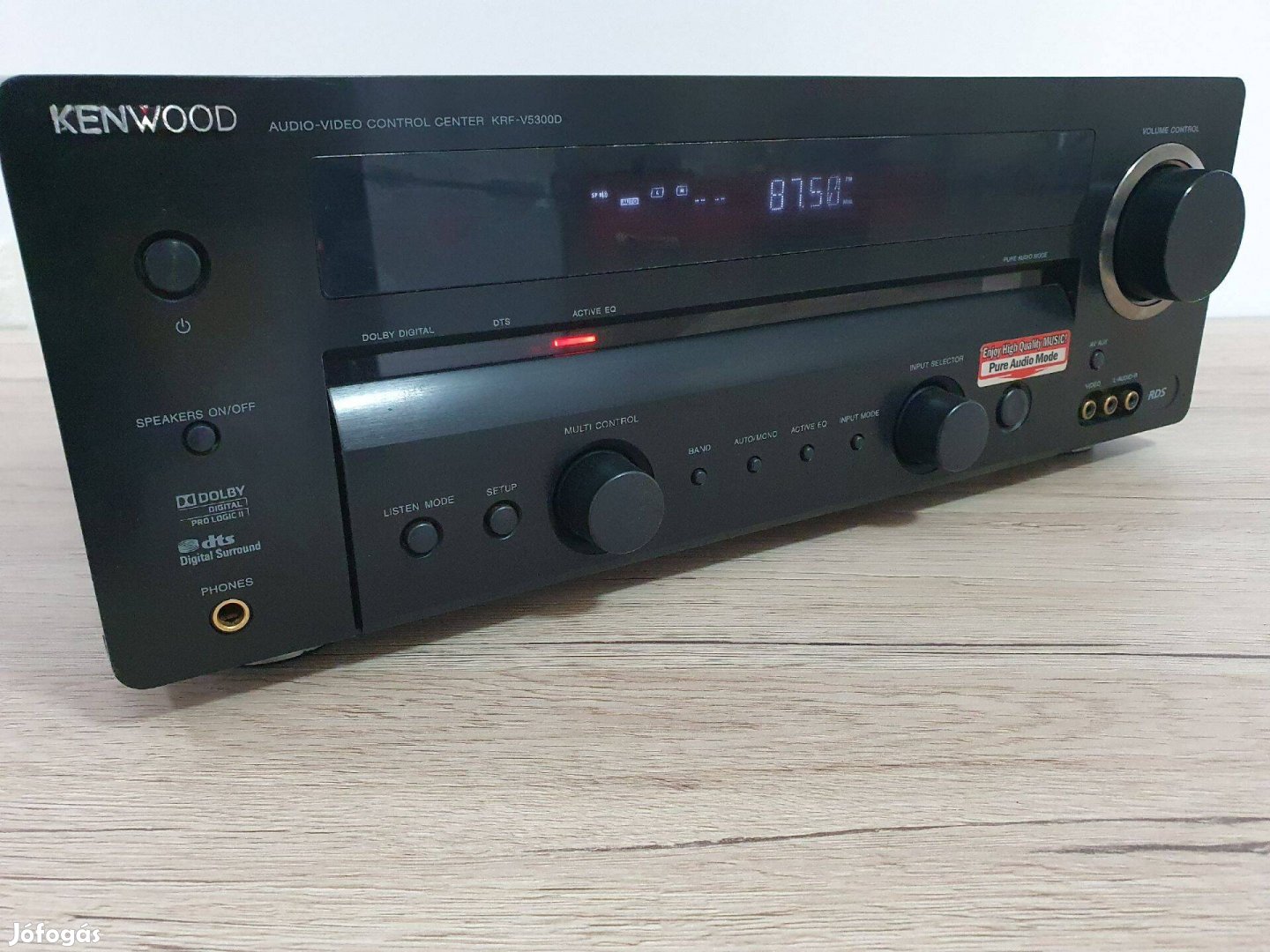 Kenwood KRF-V5030D RDS fm házimozi sztereó hifi erősítő