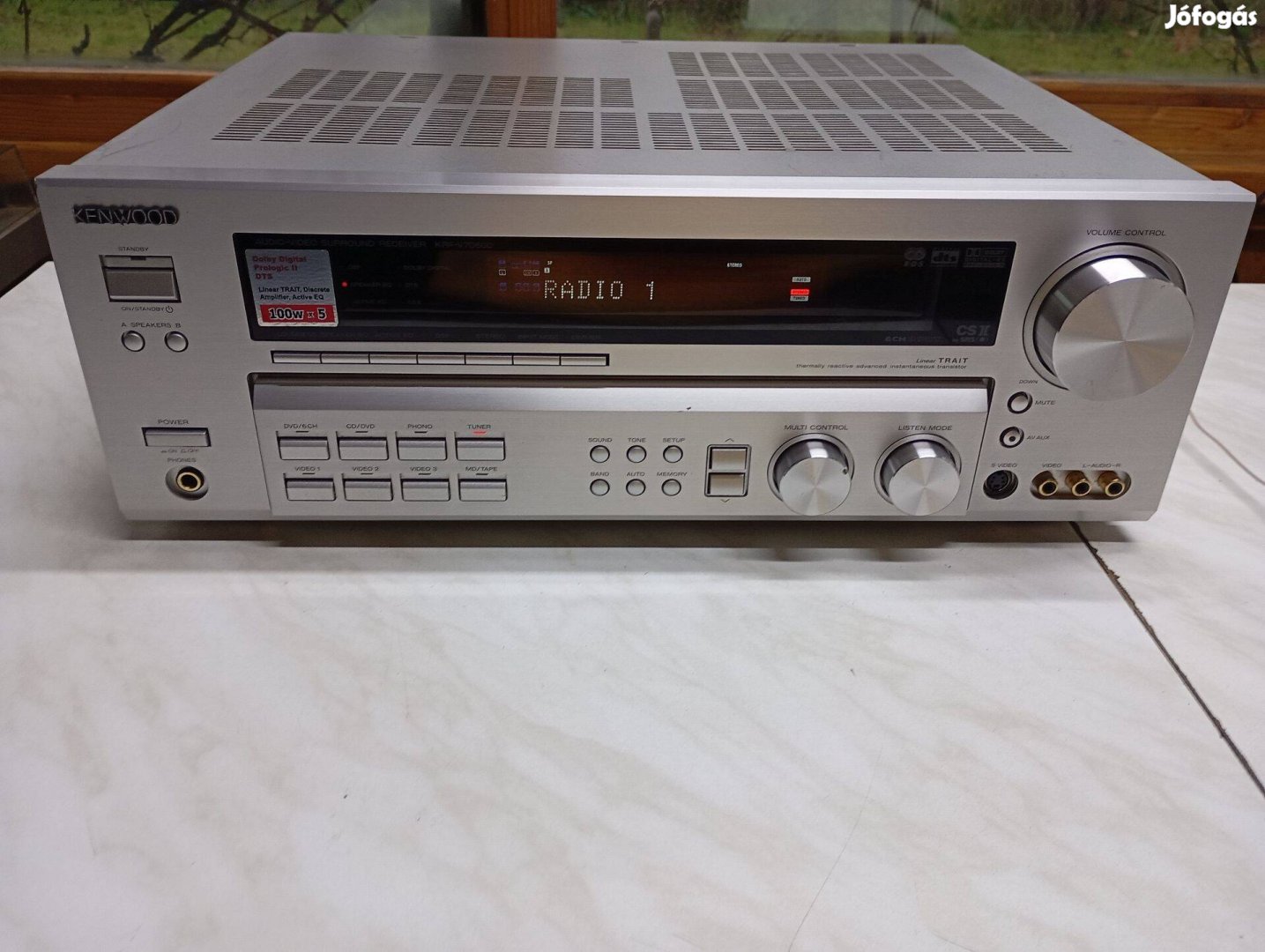 Kenwood KRF V7060D Erősítő Eladó Szállítás Az Árban Utánvéttel