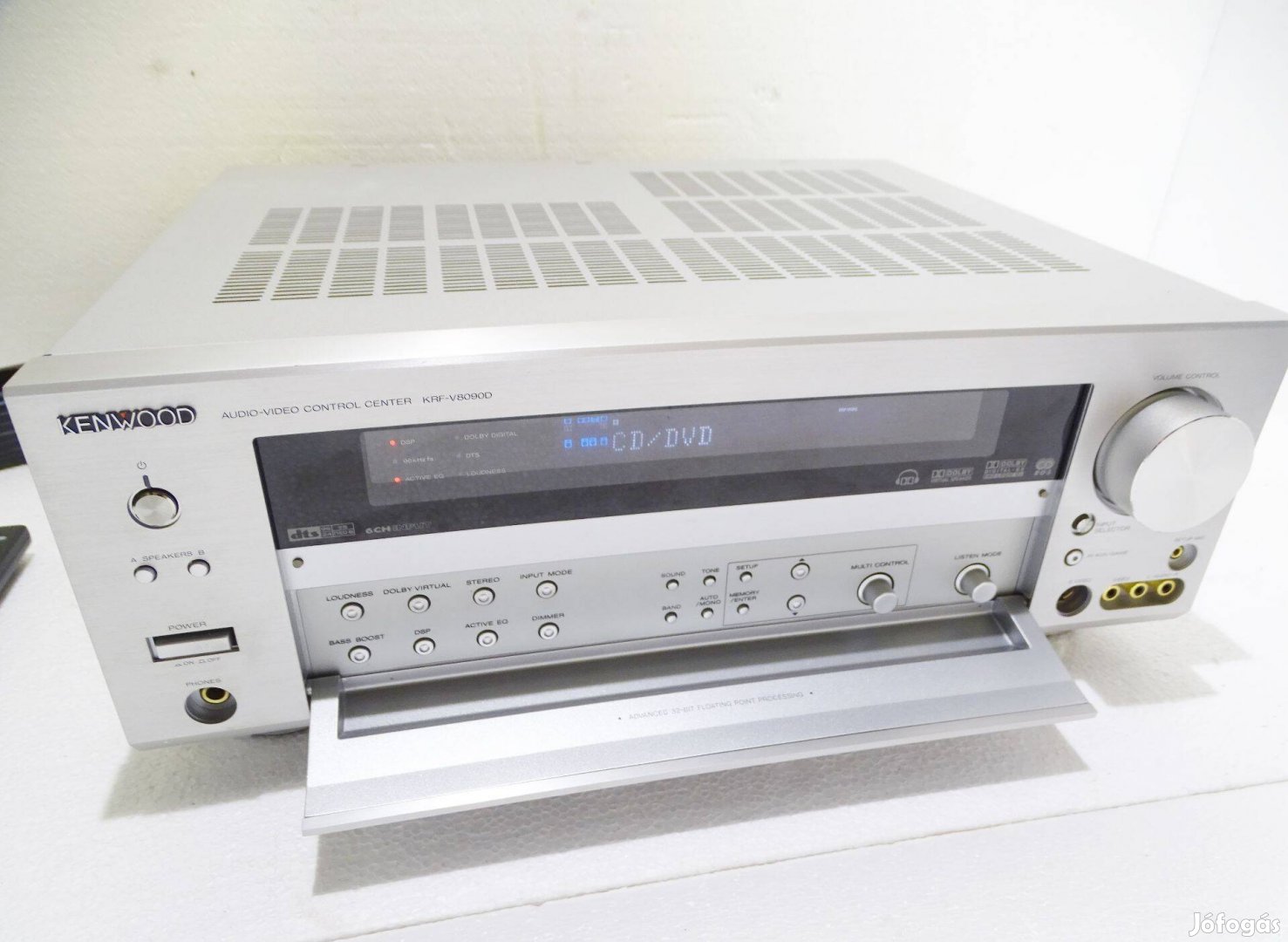 Kenwood KRF-V8090D házimozi erősítő 7.1 erősítő ezüst