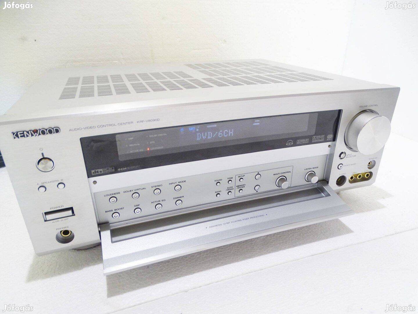 Kenwood KRF-V8090D házimozi erősítő 7.1 erősítő ezüst