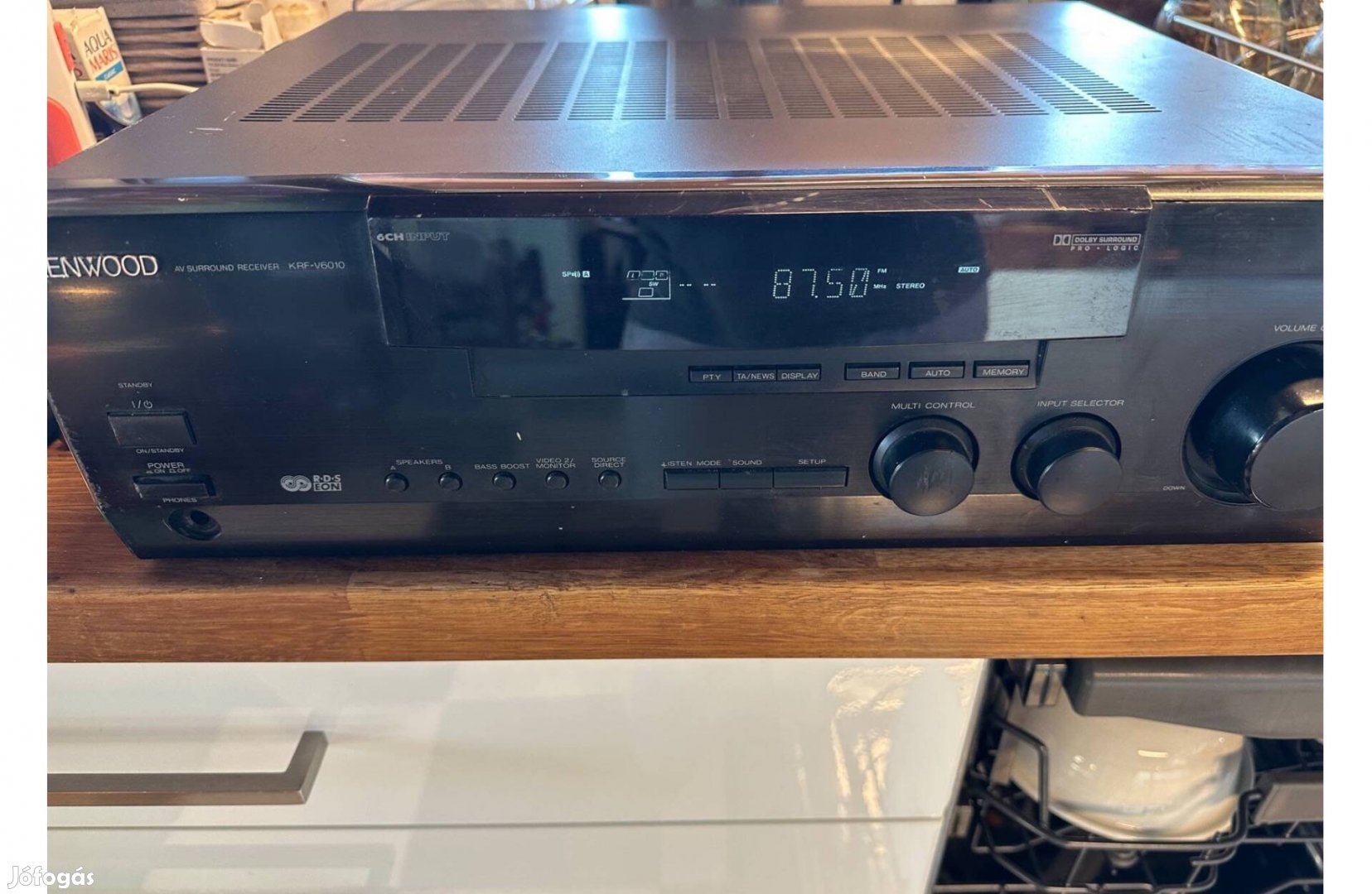 Kenwood KRF V 6010 Dolby Surround erősítő receiver