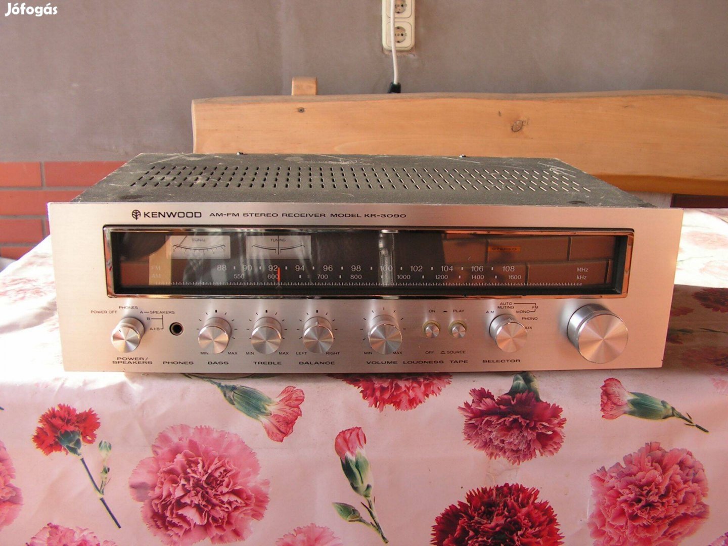 Kenwood KR 3090 sztereó rádiós - erősítő. Receiver