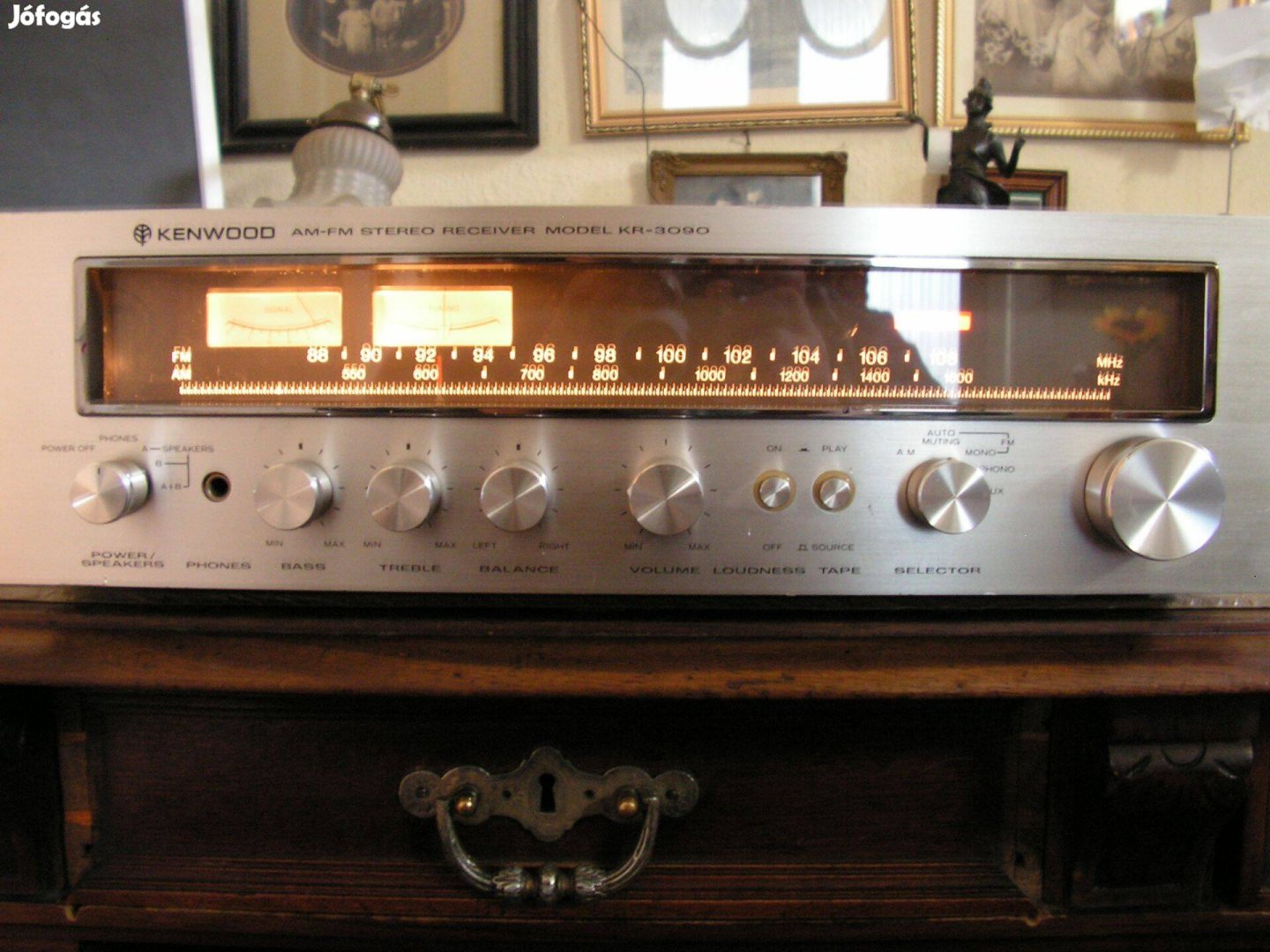 Kenwood KR 3090 sztereó rádiós - erősítő. Receiver