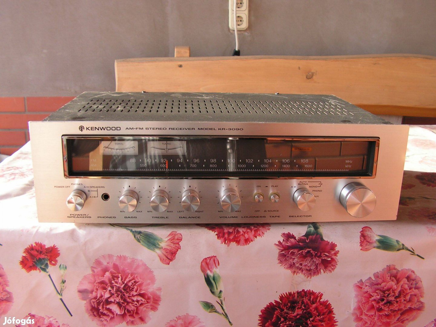 Kenwood KR 3090 sztereó rádiós - erősítő. Receiver