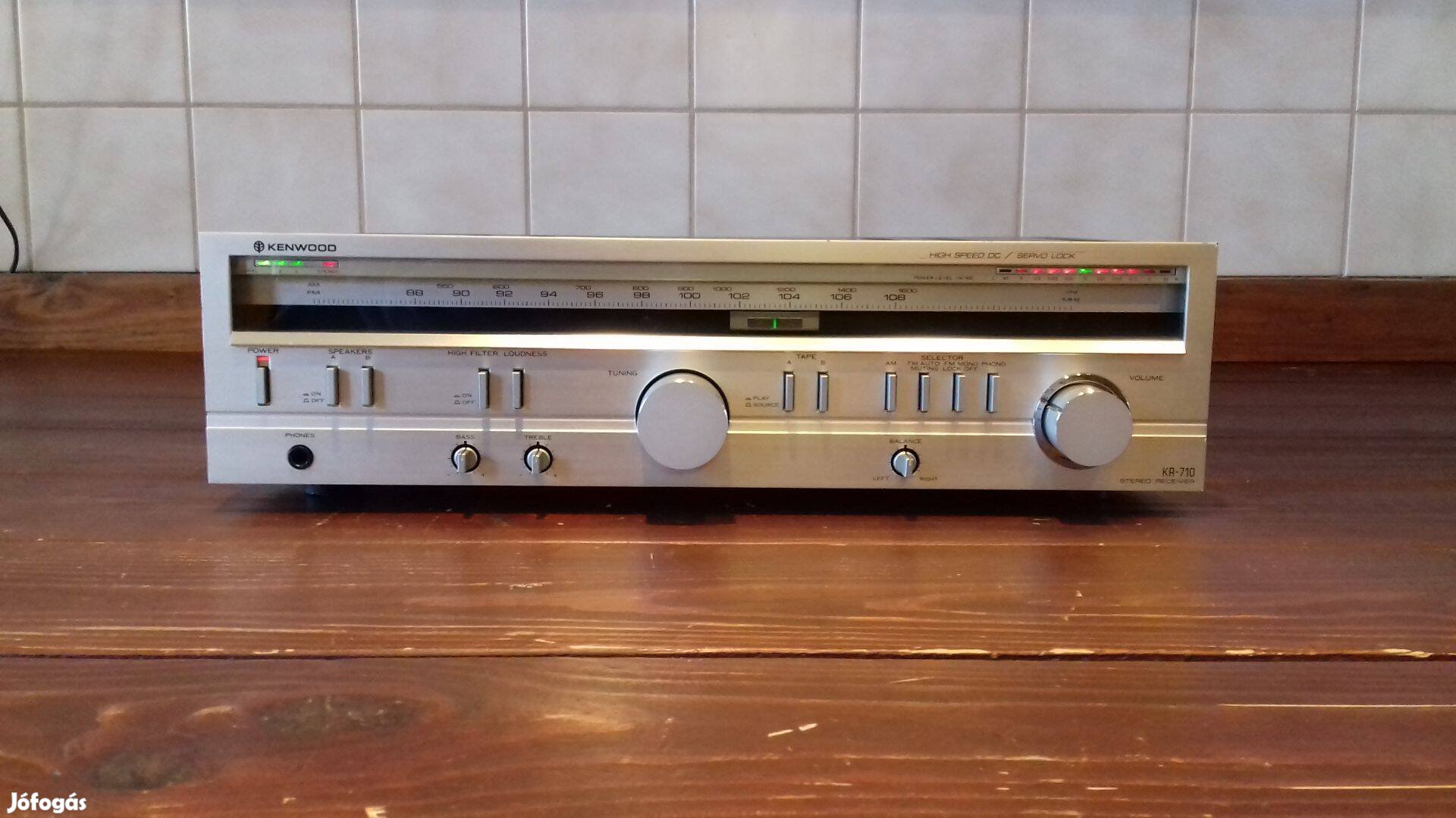 Kenwood KR-710 rádió erősitő receiver