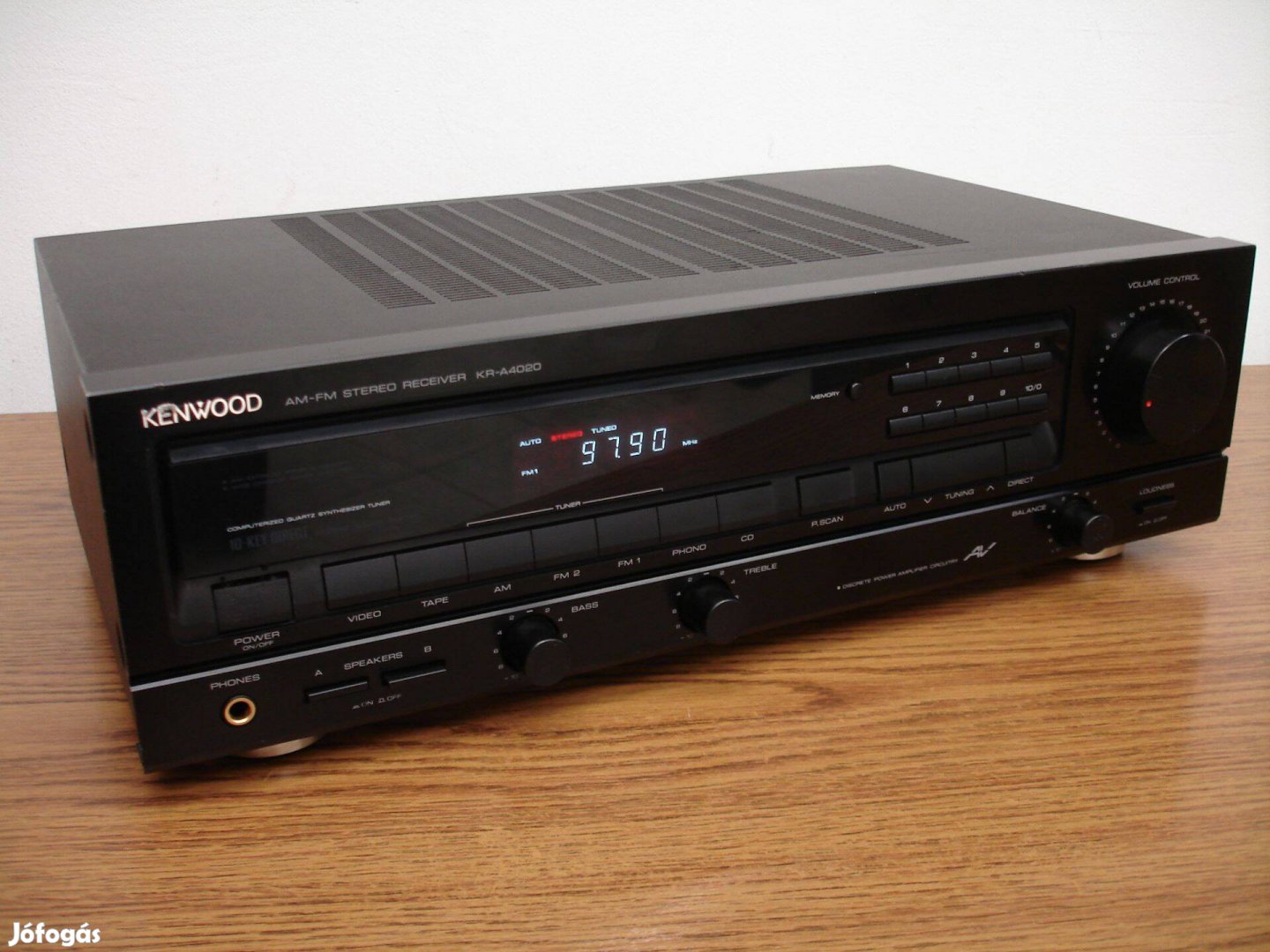 Kenwood KR-A4020 stereo receiver erősítő rádió tuner hifi