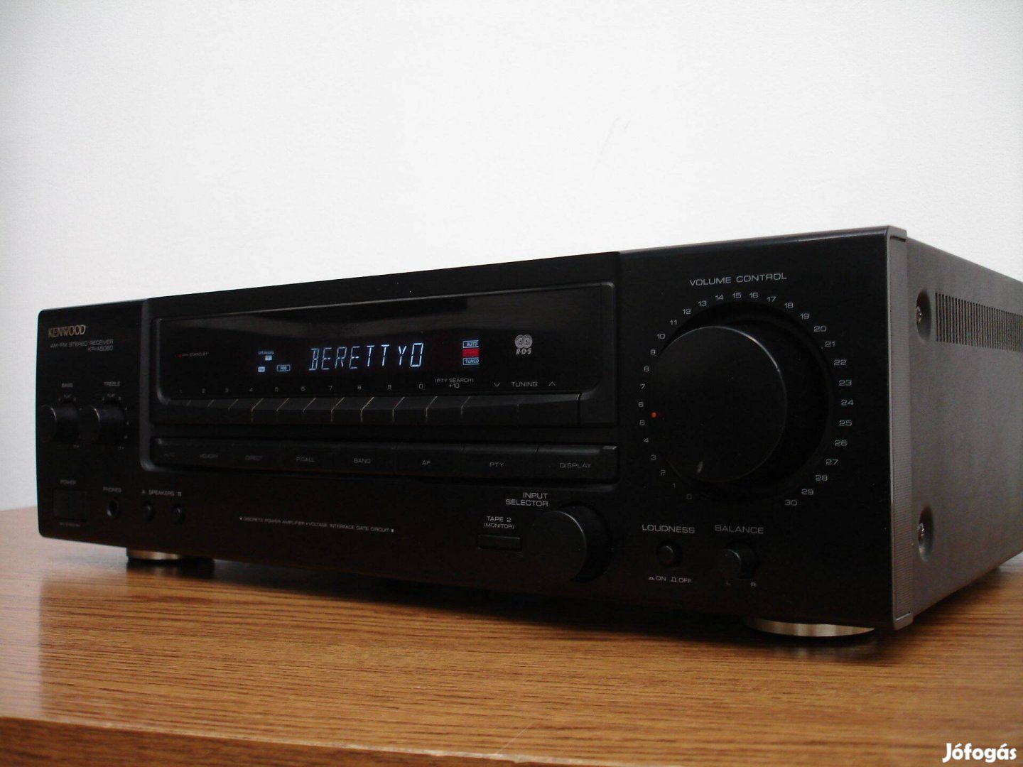 Kenwood KR-A5060 minőségi RDS rádió erősítő receiver 190W Elsősorban