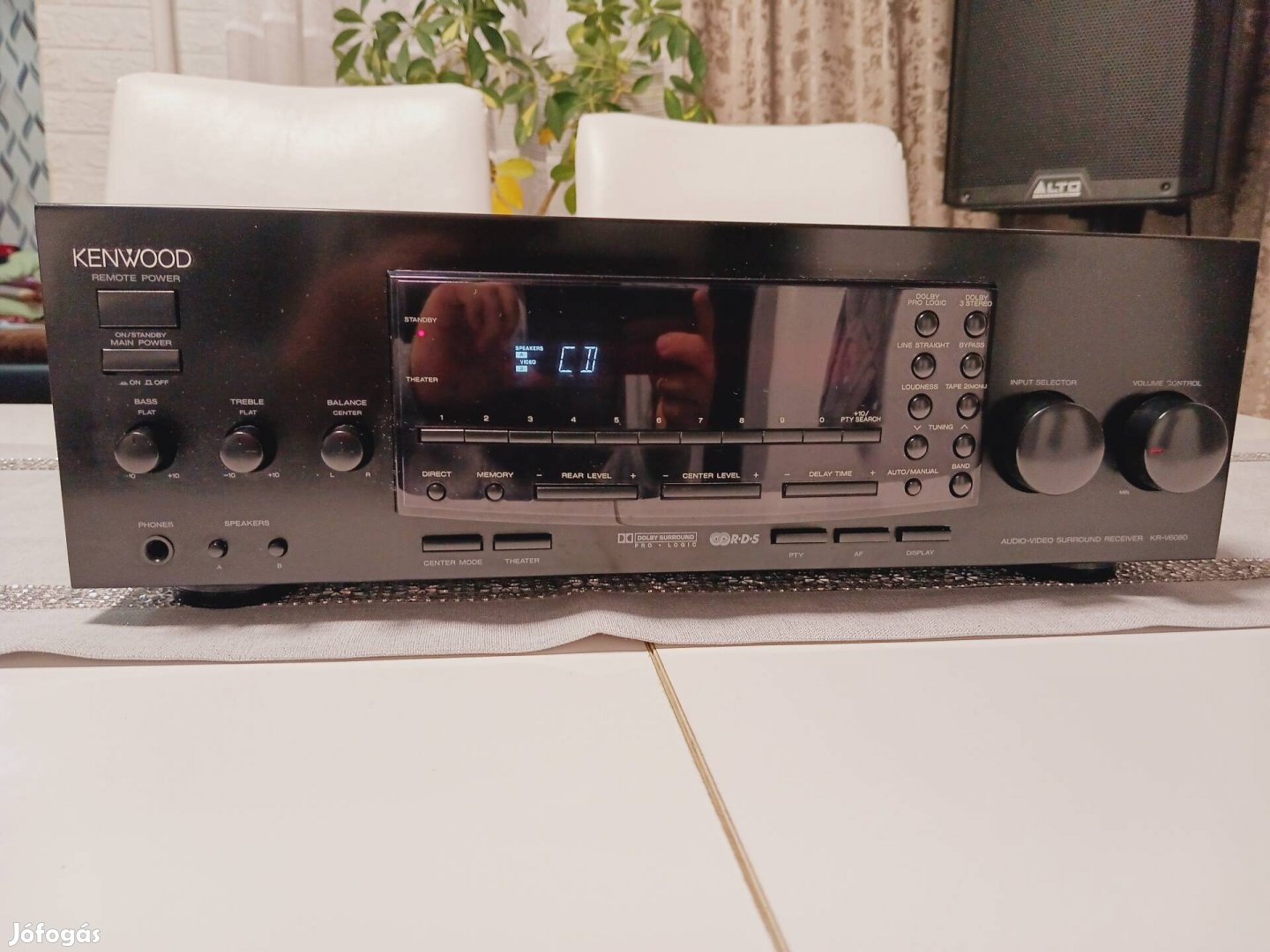 Kenwood KR V 6080 erősítő 