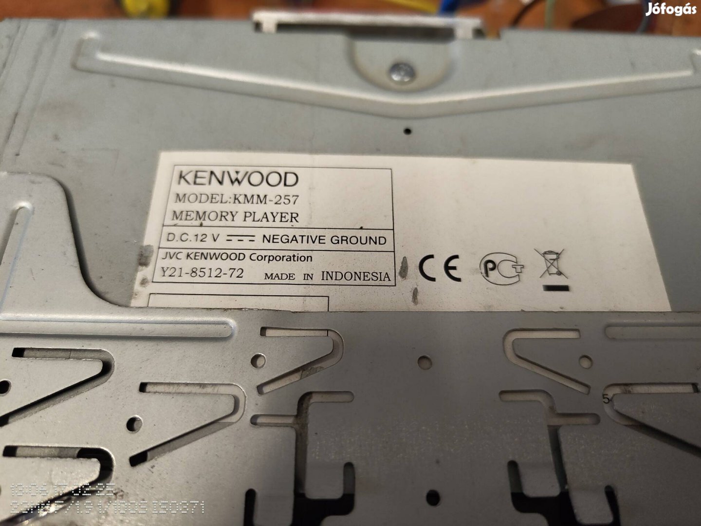 Kenwood Kmm-257 usb MP3 Aux autórádió 