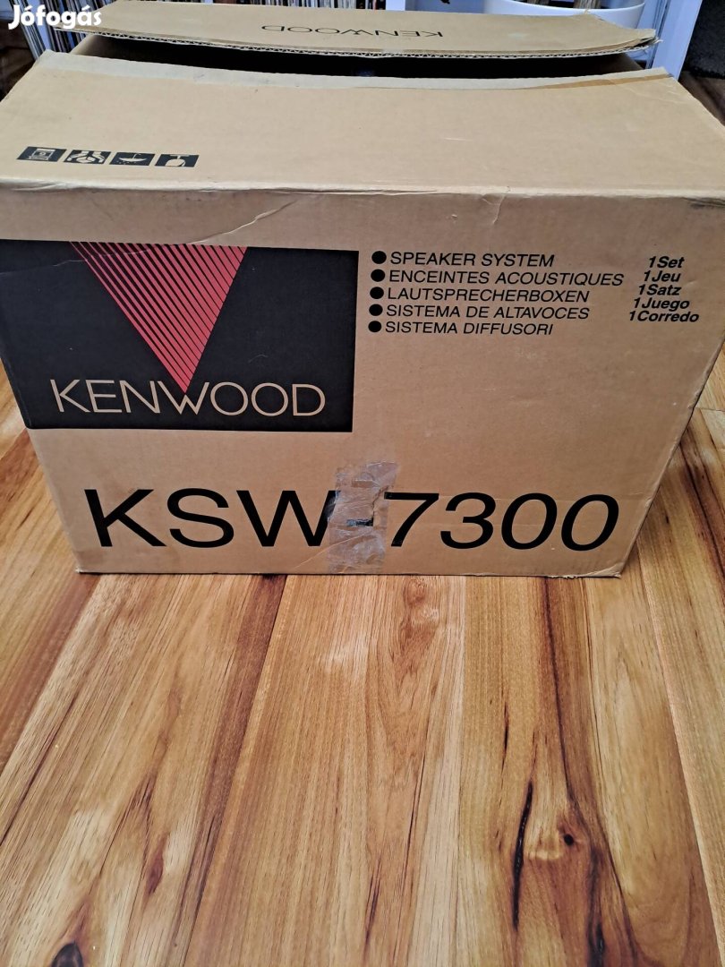 Kenwood Ksw 7300 5.1 es hangfal szett, 