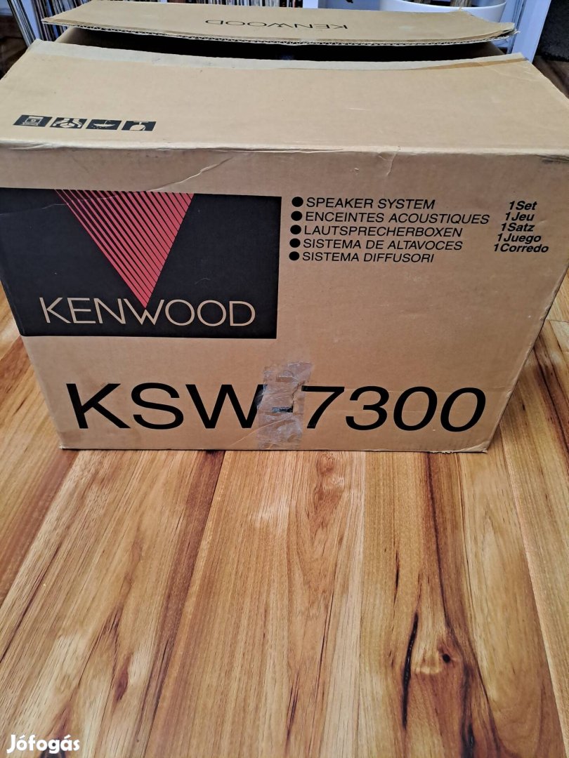 Kenwood Ksw 7300 5.1 es hangfal szett,hibátlan 