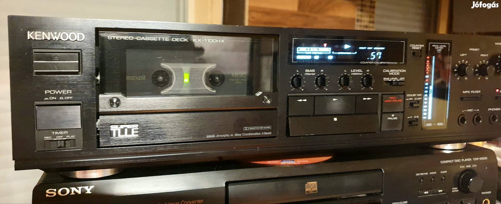 Kenwood Kx-1100HX nagyon ritka abszolút csúcs deck!!