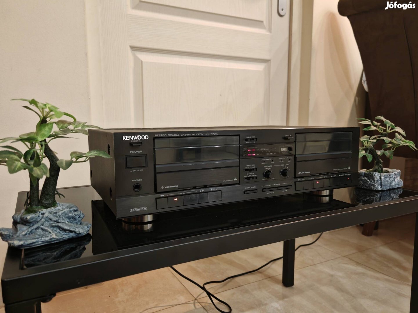 Kenwood Kx-770W vintage magnó deck