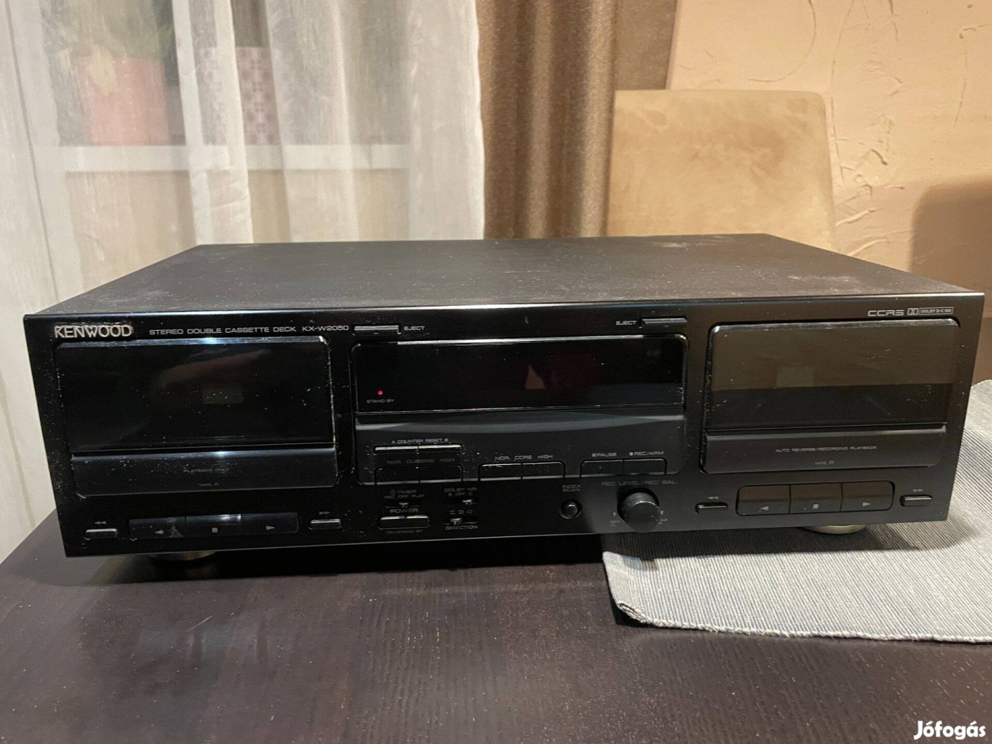 Kenwood Kx-W2050 STEREO Double Cassette Deck