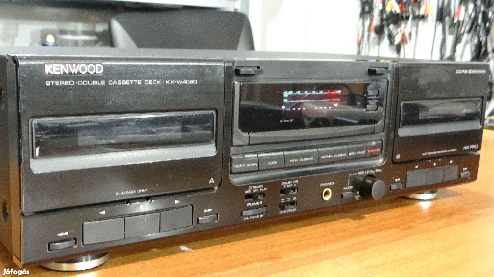 Kenwood Kx-W4060 Double Cassette Deck