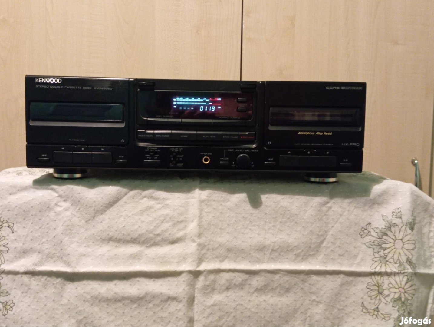 Kenwood Kx-W6060 Kétkazettás Deck Gyüjteményből.