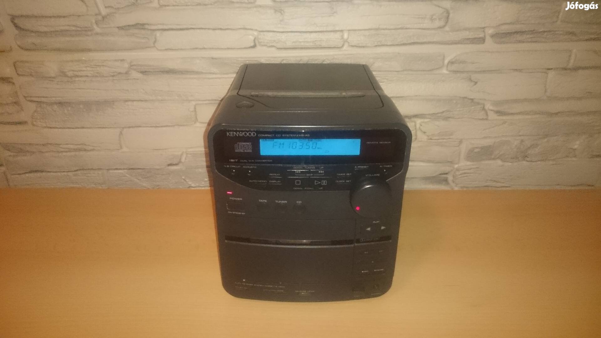 Kenwood MS-A5 hifi, erősítő, CD lejátszó, rádió tuner, kazettás magnó